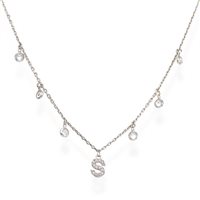 Collana Amen Donna Letterami in Argento Zirconia CLBBZS - CLBBZS